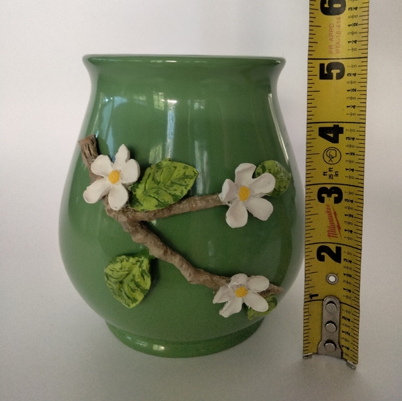 Apple green Teleflora vase - Picture 2 of 5